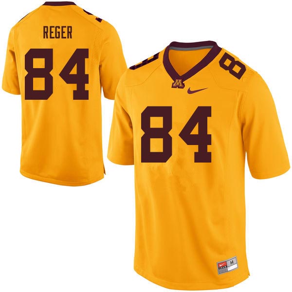 Men #84 Will Reger Minnesota Golden Gophers College Football Jerseys Sale-Gold